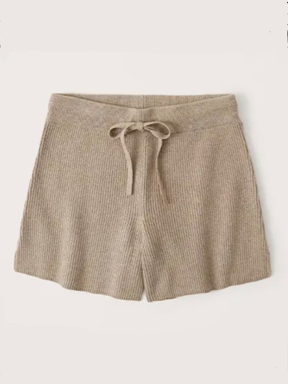 Abercrombie & Fitch Ribbed Sweater Lounge Shorts, S